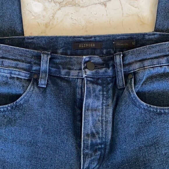 Wrangler Slinger Button Fly Slim Jeans - Picture 6 of 13